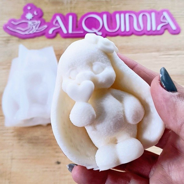 Producto - Molde Coneja con corazón 25O3