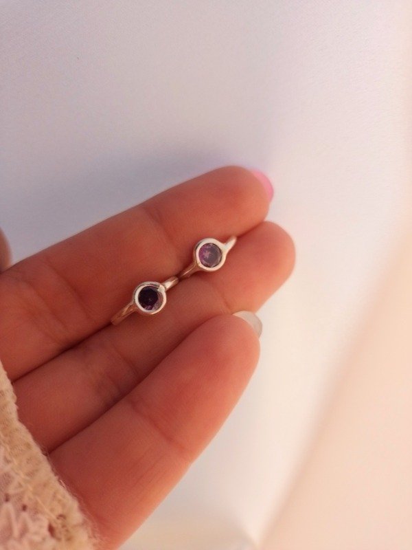Producto - Argollas VAIOLET