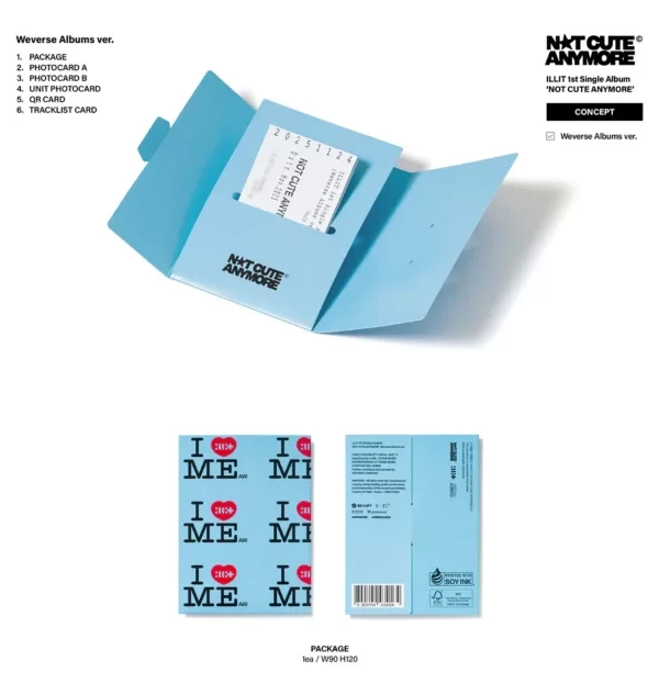 Producto - ILLIT - Not Cute Anymore (Weverse ver.)