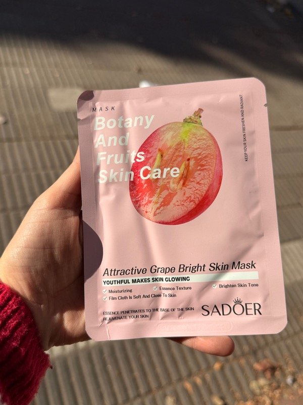 Producto - Mascarilla Sadoer Uva