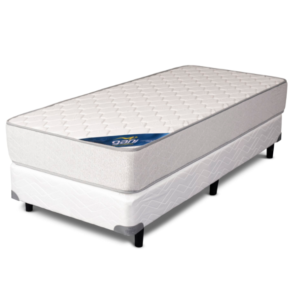 Producto - Conjunto Sommier 1 plaza (0.80 x 1.90)