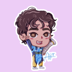 Producto - Stickers en Vinilo - F1 - Fernando Alonso