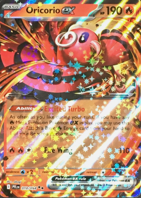 Producto - Oricorio ex - 018/094 - ME02: Phantasmal Flames (PFL)