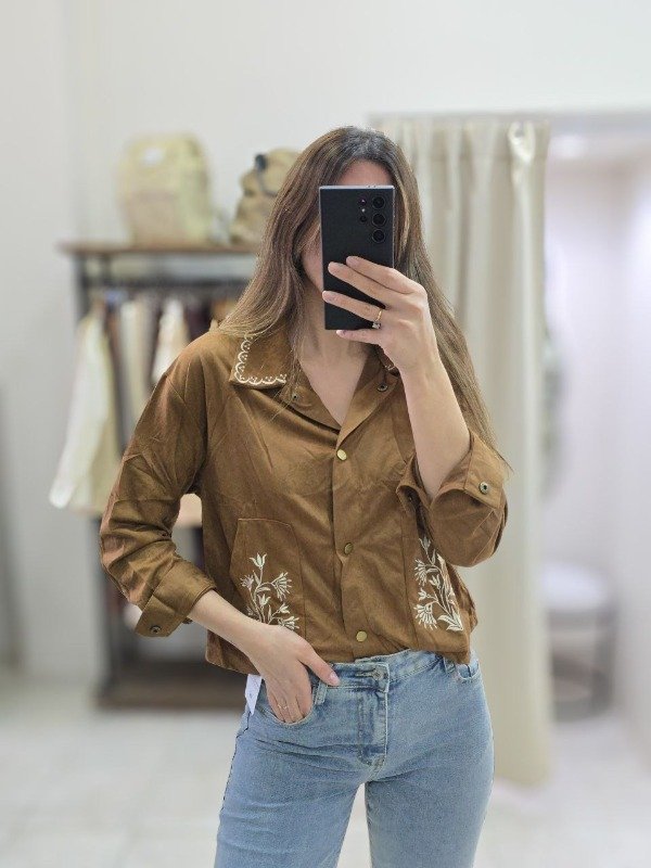Producto - Camisa BRUNELLA camel - 0