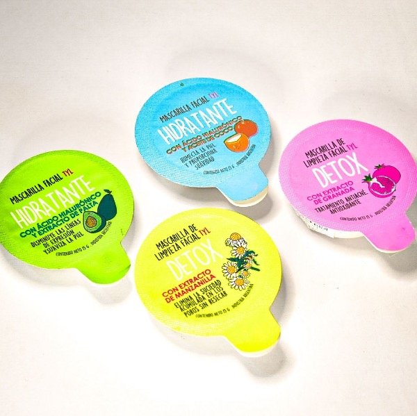 Producto - Mini mascarillas faciales x3