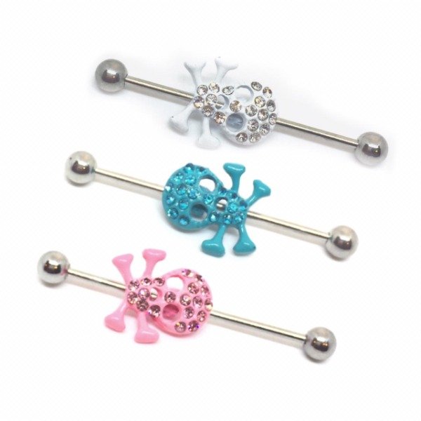 Producto - Barra Industrial Calavera Strass