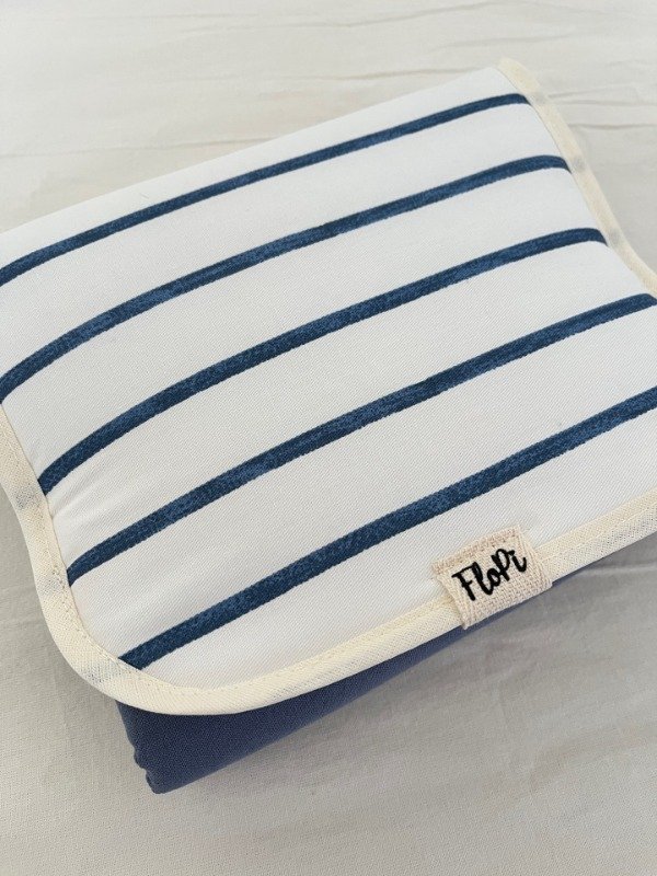 Producto - Cambiador rayas azul