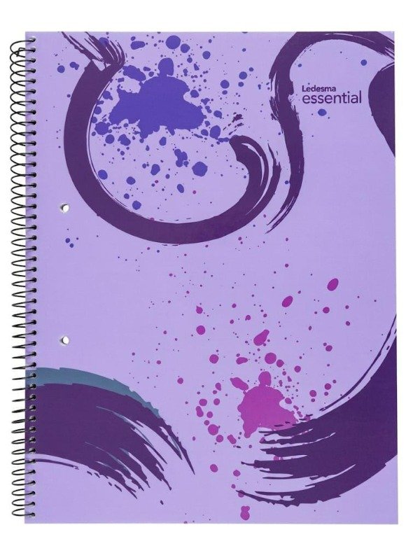 Producto - Cuaderno A4 - Tapa Dura - 84 hojas RAYADO - Ledesma Essential