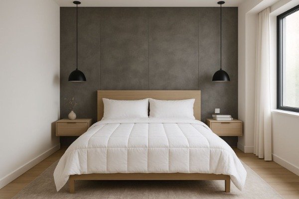 Producto - Edredon Plumon Soft - Blanco