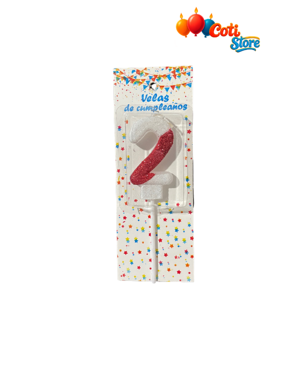 Producto - Vela Palito con Gibre River Plate N2 x6 Unidades