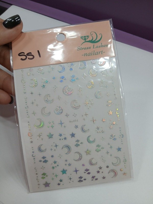 Producto - Sticker ss1 luna  nube