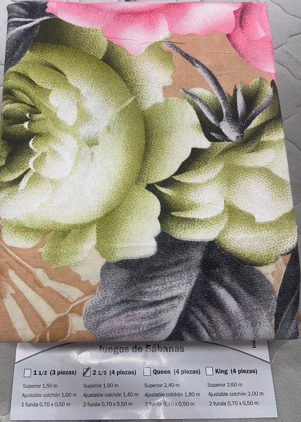 Producto - Sábanas sol y luna 2 1/2