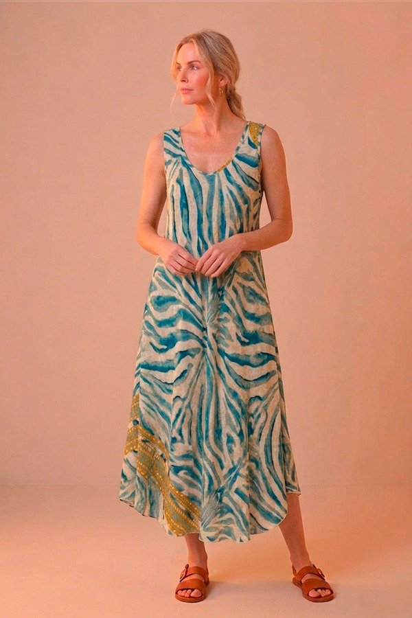 Producto - Vestido Seda Lurex - 1