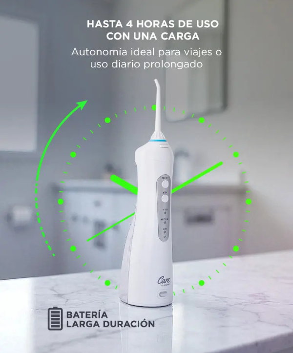 Producto - Irrigador dental de agua inalámbrico -tanque 200ml -3 niveles de presión - 2
