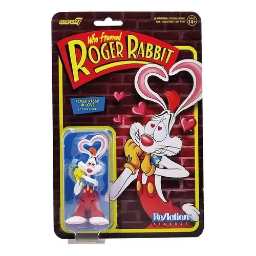 Producto - QUIEN ENGAÑO ROGER RABBIT ROGER RABBIT SUPER 7 REACTION ENAMORADO