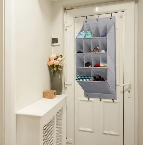Producto - Zapatero Multiuso Colgante 16 Bolsillos Organizador Plegable