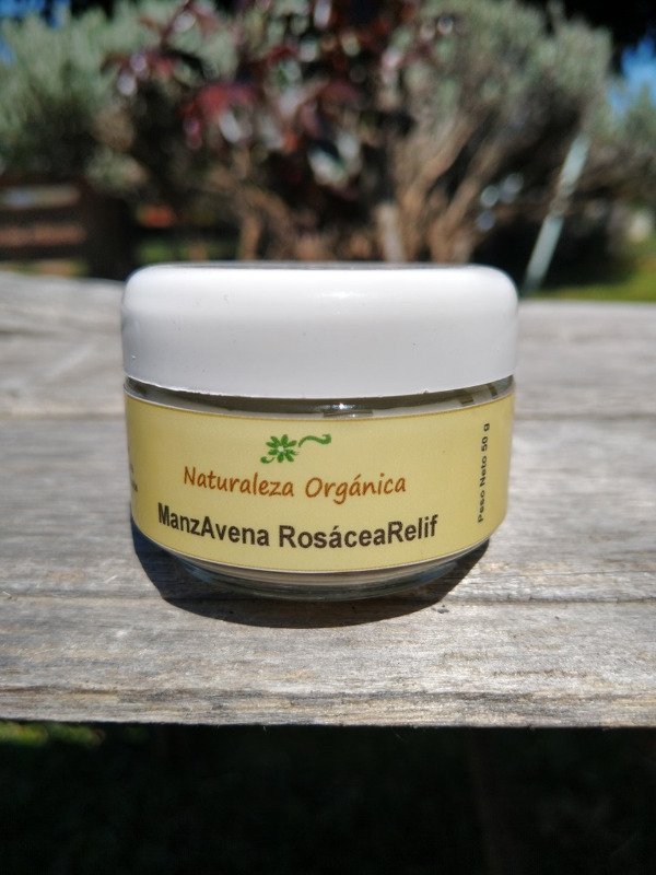 Producto - Crema Natural Manzanilla y Avena ManzAvena Relief Piel Sensible Rostro - 7