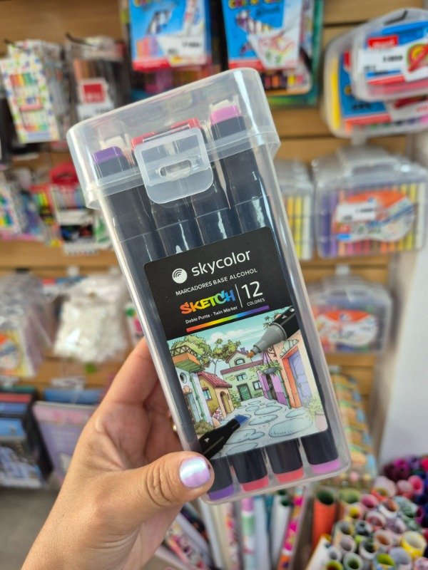 Producto - Marcadores sketch Skycolor x 12