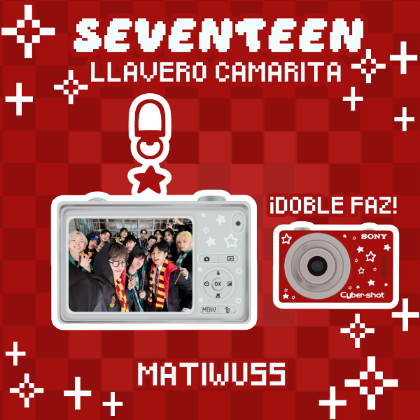 Producto - LLAVERO SEVENTEEN CAMARITA
