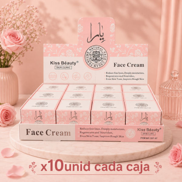 Producto - CREMA FACIAL YARA ROSA KISS BEAUTY KA1327
