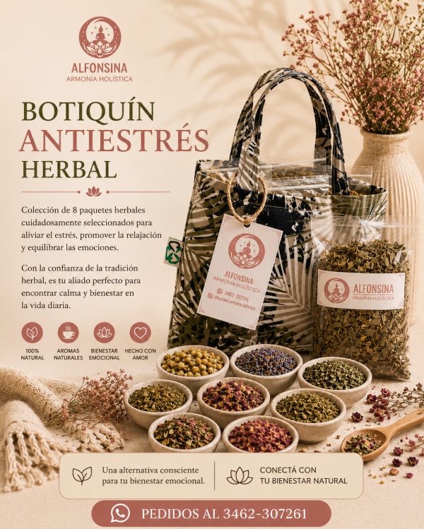 Producto - BOTIQUÍN ANTIESTRÉS HERBAL - 0