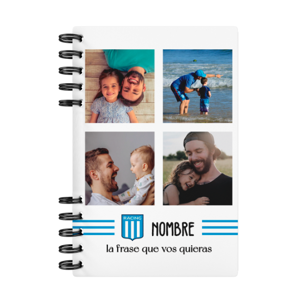 Producto - Cuaderno Racing Club Día del Padre 200 hojas