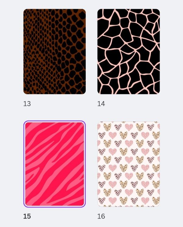 Producto - TAPAS ANIMAL PRINT