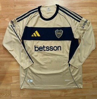 Producto - REMERA BOCA SUPLENTE 2025 MANGA LARGA