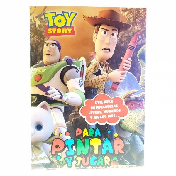 Producto - Libro de Colorear Toy Story Con Stickers 6256