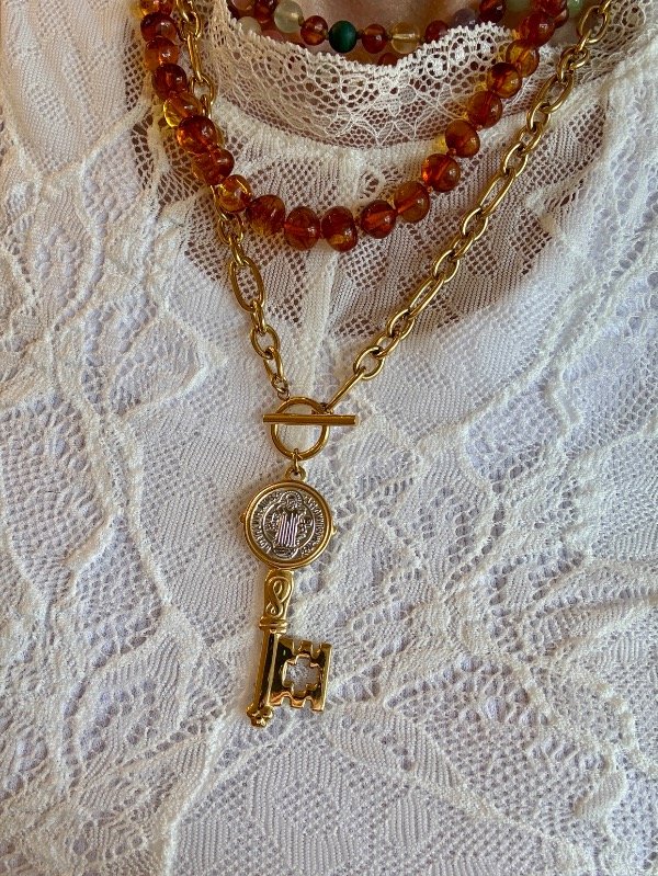 Producto - Collar llave San Benito - 5