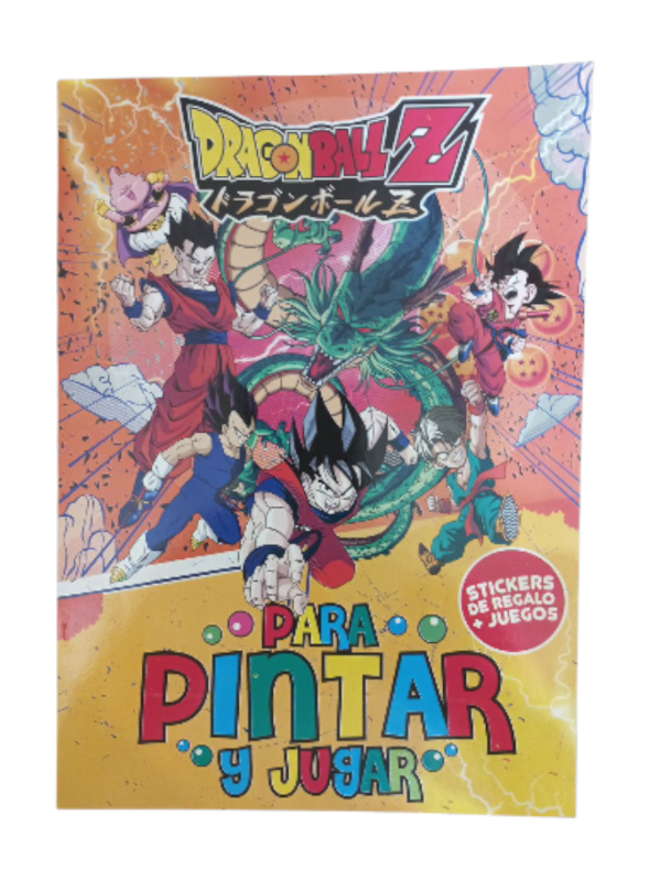 Producto - Libro Pintar DRAGONBALL