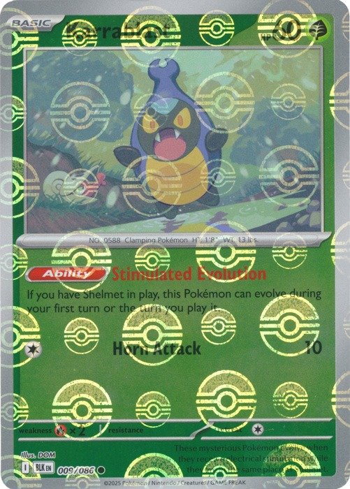 Producto - Karrablast - 009/086 (Poke Ball Foil) - Black Bolt