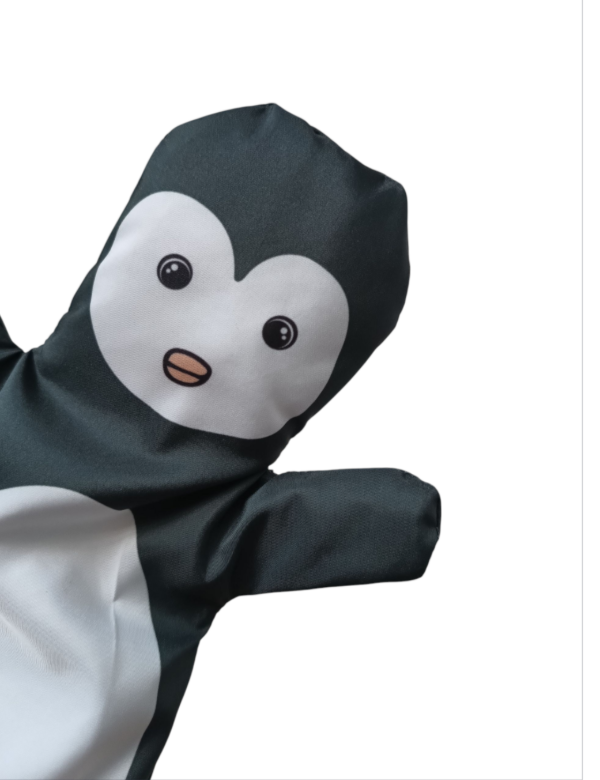Producto - Manopla pingüino títere