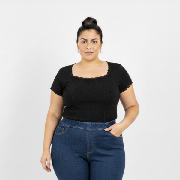 Producto - Remera crop elastizada t.4/5