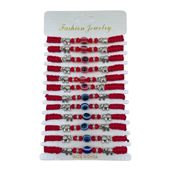 Producto - PULSERA HILO X 12 PCS EN CARD 1895-3