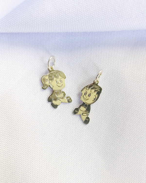 Producto - Dijes Niño/a Dibu Plata925