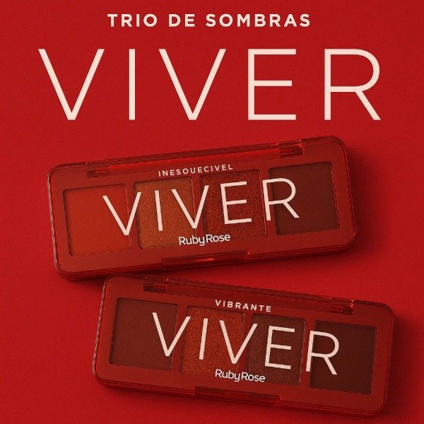 Producto - Trio de sombras VIVER Ruby Rose