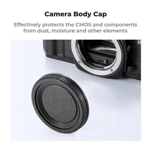 Producto - Kit Tapa Minolta MD Trasera Lente Y Body - 1
