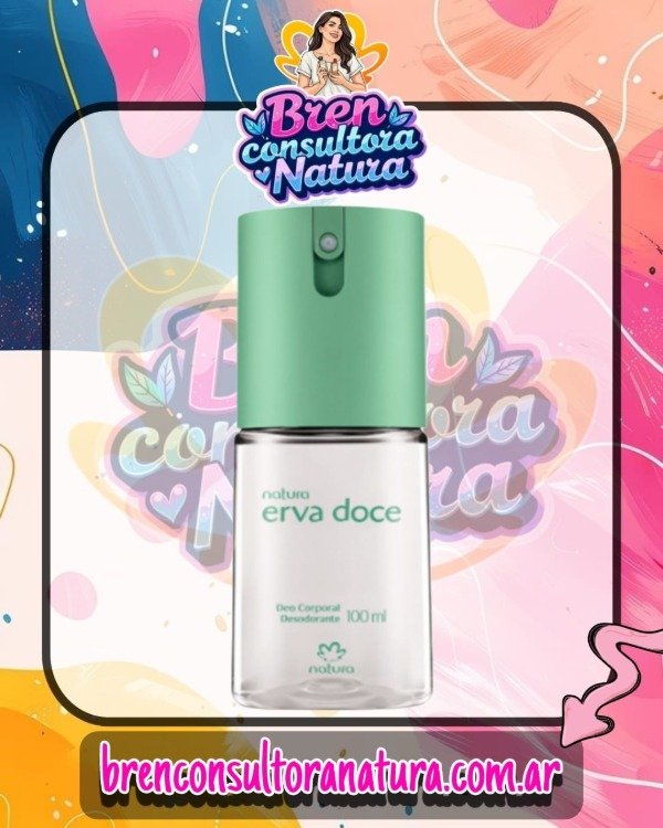 Producto - Spray corporal perfumado Erva Doce unisex 100ml.