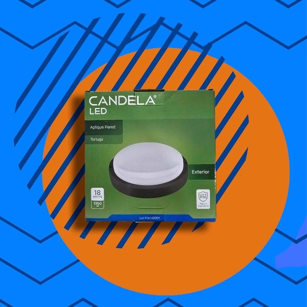 Producto - PLAFON LED TORTUGA REDONDA CANDELA X 18W