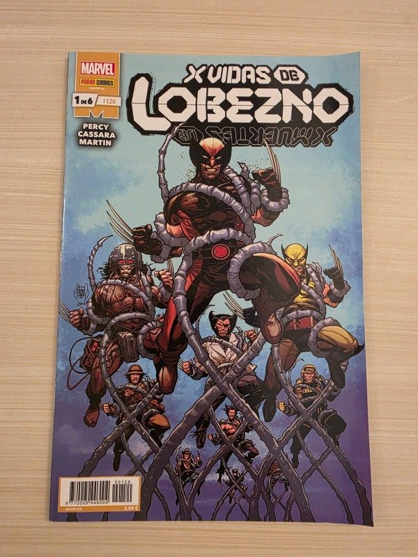 Producto - X Vidas de Lobezno #1 (Panini)