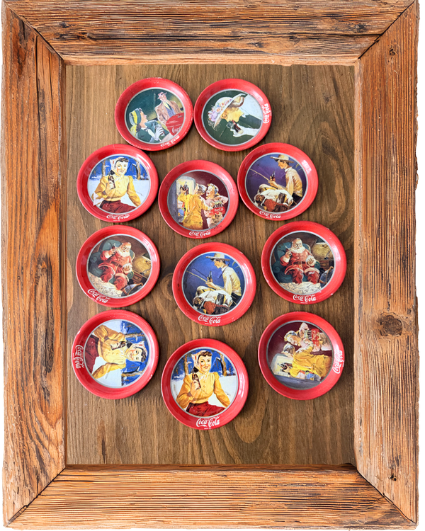 Producto - Set de posavasos vintage Coca-Cola Clásica