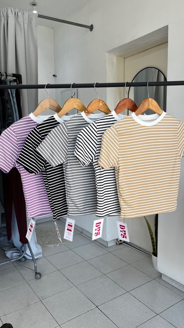 Producto - Remera rayada morley