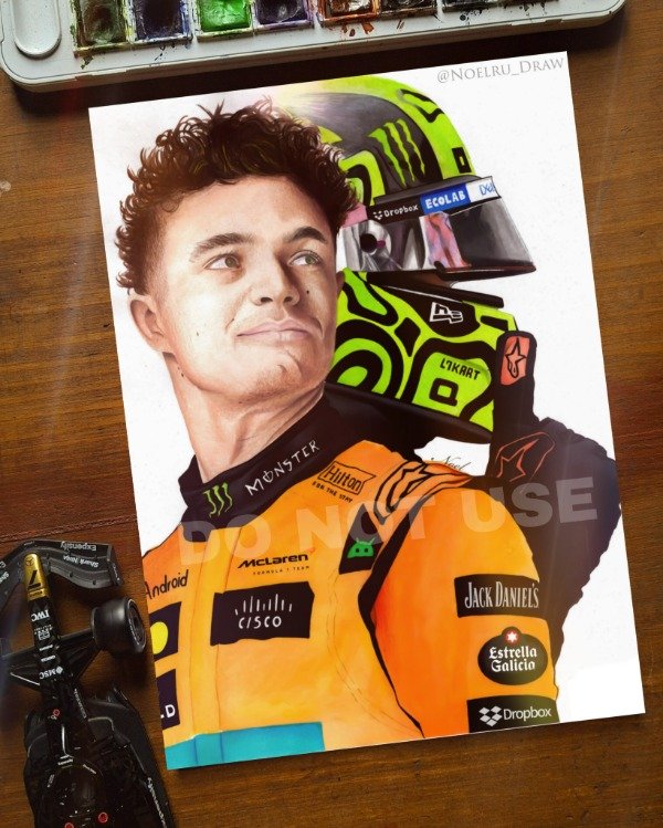 Producto - Lando Norris Postal