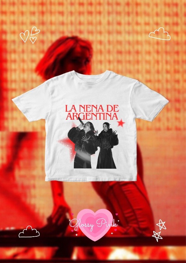 Producto - Baby Tee La Nena de Argentina - DTF
