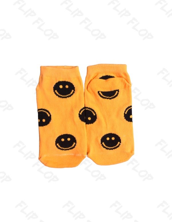 Producto - Soquetes niños, Caritas, amarillo