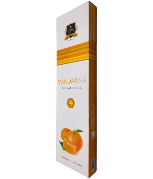 Producto - Sahumerios 50Grs Alaukik  - 30 Varillas - Mandarina