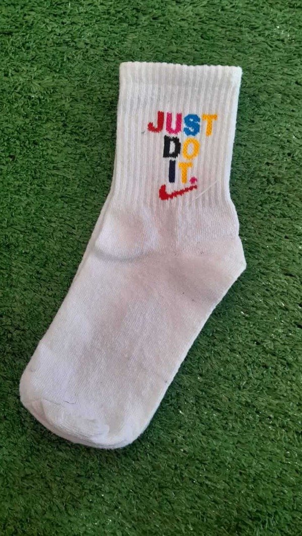 Producto - JUST DO IT NIKE BLANCA 3/4