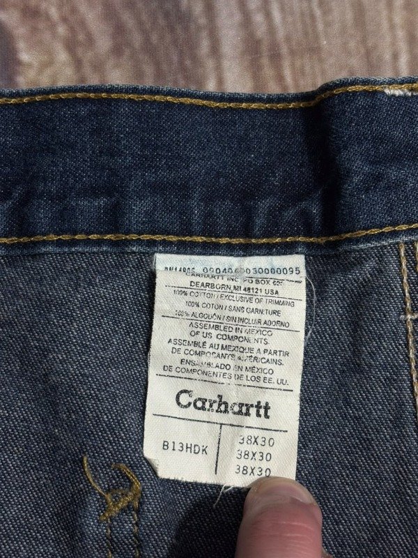 Producto - CARHARTT CARPENTER JEAN  00s - 11