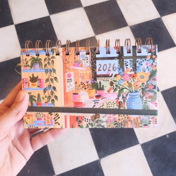 Producto - Agenda 2026 - Jardín de invierno A6